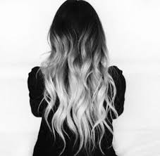 Black And White Ombre Hair Short Hairstylesbeauty Hair Color Blue Blue Ombre Hair Light Blue Hair