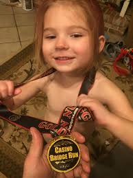 Program Alumnus Casey Clinger came and ran with the boys team yesterday,  and collected his Aerobic Monster shirt.