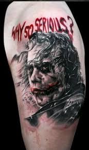 It's a perfect alternative to a skull tattoo or anything that communicates danger. Good 3d Why So Serious Joker Tattoo Design On Arm Joker Tattoo Batman Joker Tattoo Batman Tattoo