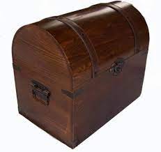 Lockable large wooden treasure chest box with curved lid no latch, wooden storage chest treasure pirate box no clasp, unfinished plain box. Large Open Wood Treasure Chest Wooden Pirate Storage Box Vintage Looking 201 Treasure Chest Wooden Wood Treasure Chest Treasure Chest