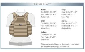 how are female plate carriers sized