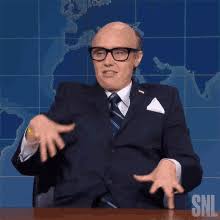 In its first episode since the 2020 presidential election, saturday night live returned with kate mckinnon playing rudy giuliani as he tried to overturn the election results. Rudy Giuliani Gifs Tenor