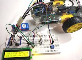 Digital Taxi Fare Meter Project Using Arduino And Lm 393
