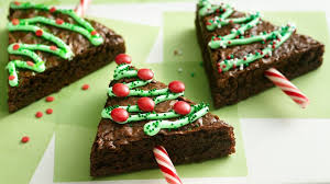 Our cute christmas brownie will sweeten your life, craft idea inspired by christmas hats. How To Make Holiday Tree Brownies Video Bettycrocker Com