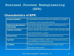 In this article what problems can bpr solve for your company? Total Quality Management Week 8 Business Process Reengineering