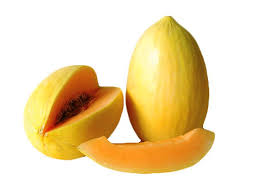 Nov 17, 2020 · 2. Crenshaw Melon It S A Hybrid Type Of Melon With A Sweet Juicy Orange Flesh It S Ovoid In Shape And Greenish Yellow Sk Melon Fruits And Veggies Yellow Melon