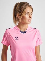 Hummel Core Xk Poly Jersey S S Woman Cotton Candy Hummel Net