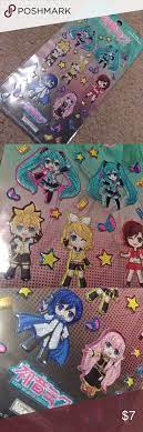 Hatsune Miku Bubble Stickers Bubble Stickers Hatsune Miku Bubbles