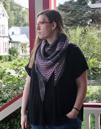 Stave off the chill wind with this cosy shawl, which pays homage to the dragon of lore with a slipped garter colorwork pattern that hints of scales. Picking Daisies Shawl Sweet Alchemy