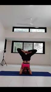 We would like to show you a description here but the site won't allow us. Malvika Mayur Padma Sirsasana Lotus Pose In Headstand