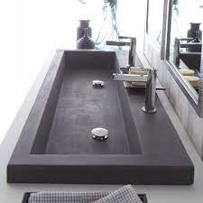 Check spelling or type a new query. Concrete Trough Double Bathroom Sink Native Trails Drop In Bathroom Sinks Bathroom Design Bathroom Sink Design