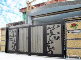 Premium Collections Images Of Trackless Folding Gates Elite Gates Door Gate Design House Gate Design Front Gate Design