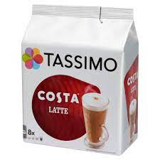 Get great deals on tassimo t discs. Tassimo Costa Latte Coffee Pods Pack Of 5 Total 80 Pods 40 Servings Amazon De Lebensmittel Getranke