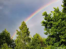 regenboog lucht cloud regenboog