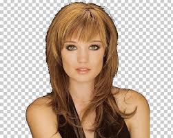 Red blonde hair, blonde streaks, blonde highlights, dark hair, blonde bangs, red bangs, blonde chunks, burgundy highlights, purple streaks. Jennifer Hof Feathered Hair Blond Bangs Brown Hair Png Clipart Bangs Blond Brown Hair Chin Credo