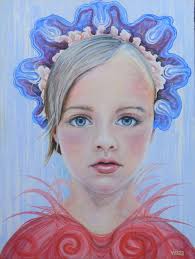 They came in search of a lemon tree' Painting by Robin Silva