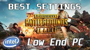 Best Settings For Pubg Pc Lite Intel Hd Graphics Fps Boost Low End Pc Youtube
