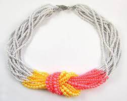 Two Ways To Finish A Multi Strand Seed Bead Necklace Loose Ends Seed Bead Necklace Beaded Necklace Designs Beaded Jewelry
