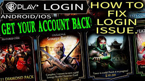 Mortal kombat x layak menjadi salah satu game action terbaik. Mortal Kombat Mobile Login Issue Solved How To Get Your Account Back In Mk Mobile Update 2 0 Youtube