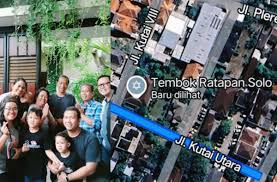Viral Rumah Jokowi Ditandai Tembok Ratapan Solo di Google Maps