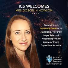 It is with great pleasure that we introduce and congratulate Mrs. Goscelin… 