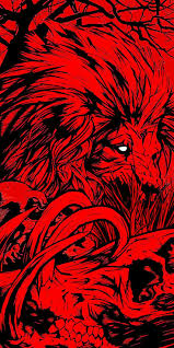 Lion S Hunt Art Wallpaper Dark Fantasy Art Art