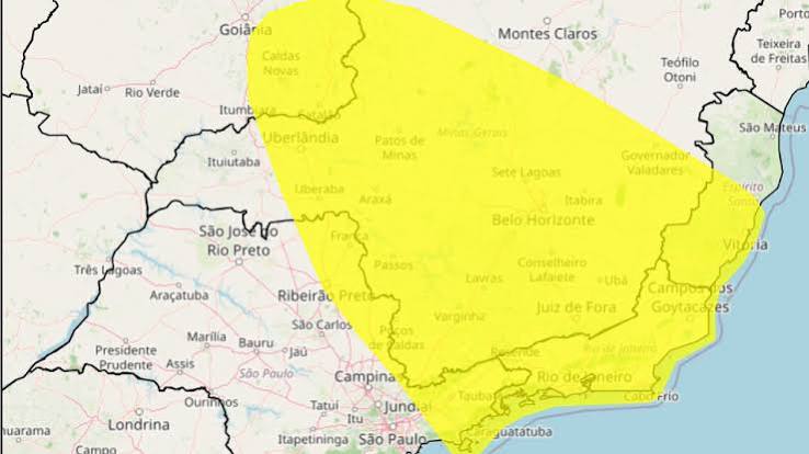 INMET emite alerta amarelo de tempestade para cidades do Sul de Minas | Rádio Itatiaia