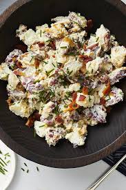 Loaded Baked Potato Salad Recipe Loaded Baked Potato Salad Loaded Baked Potatoes Potatoe Salad Recipe