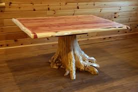 Vergleiche und entdecke großartige angebote für hotel country beach cottages in negril. Loon Peak Guildford 42 Cedar Solid Wood Pedestal Dining Table Wayfair
