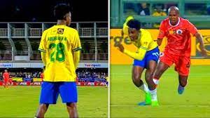 Abubeker Nasir Scores On His MTN8 Debut For Mamelodi Sundowns Vs Supersport United - YouTube