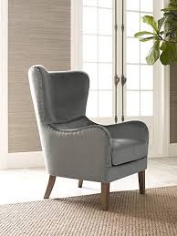 Elle Decor Uph100085a Wingback Chair Gray Review Elle Decor Upholstered Accent Chairs Grey Furniture Living Room