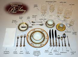 Placement of utensils table setting. Formal Table Setting Wild Country Fine Arts