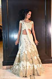 White Wedding Reception Lengha Indian Wedding Outfits Reception Dress Lehenga Reception