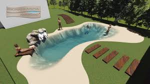 Como Es Una Piscina De Arena Youtube
