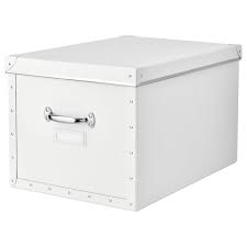 Fjalla Kasten Mit Deckel Weiss Ikea Deutschland Storage Boxes With Lids Ikea Storage