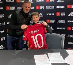 More news for rooney manchester united » Wayne Rooney S Son Kai Signs For Manchester United Rediff Sports