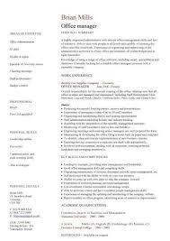 Cv Template Office Cvtemplate Office Template Job Resume Template Office Manager Resume Cv Template