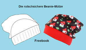 Im internet werden dankenswerterweise viele schöne kostenlose schnittmuster und tolle anleitungen zum nähen zur verfügung gestellt. Tutorial Die Rutschsichere Beanie Mutze Freebook Schnittmuster Schnittmuster Mutze Kinder Nahen Fur Kinder