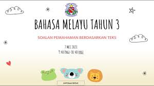 Soalan, nota, bahan rujukan penting semua subjek. Bahasa Melayu Tahun 3 Soalan Pemahaman Berdasarkan Petikan Teks Youtube