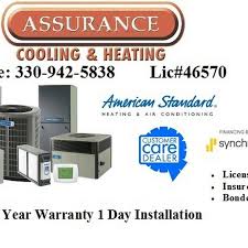 Maybe you would like to learn more about one of these? Assurance Cooling Heating Hvac Contractor In Hubbard