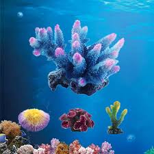 Yuk, lihat langsung bareng kania! Indah Terumbu Karang Buatan Dekorasi Akuarium Ikan Tank Karang Batu Ornamen Batu Resin Aquarium Aksesoris 12 Gaya Dekorasi Aliexpress