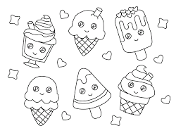 Download and print these popsicle coloring pages for free. Ice Cream Coloring Pages