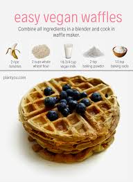 Plant Based Meal Prep Programs Plant You In 2020 Vegan Waffle Recipe Easy Healthy Waffles Easy Waffle Recipe