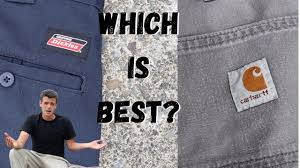 I saw that my video on why skaters wear dickies was starting to blow up and this is one of my favorite topics to make a vid about so i decided to do another one haha. Dickies Vs Carhartts Youtube