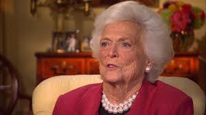 Barbara Bush: Child lost to cancer is 'an angel to me'