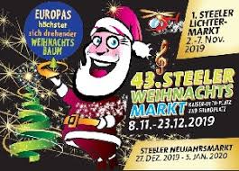 Steeler Neujahrsmarkt 2020 2021 Verschoben Weihnachten 2020