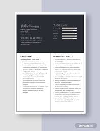 free designer resume/cv template word
