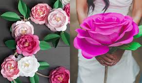 Plantillas para hacer flores con goma eva. Moldes Como Hacer Flores De Papel Paso A Paso Get Images
