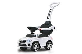 Jamara 460244 Push Car Mercedes Gl63amg Canne Parentale Blanc Mercedes Gl Voiture Enfant Mercedes Benz Gl