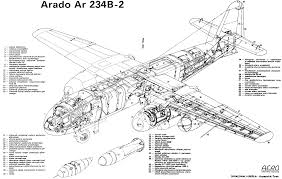 The arado ar 234 blitz (english: Arado Ar 234 Blueprint Download Free Blueprint For 3d Modeling